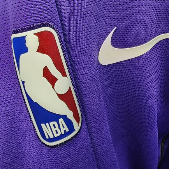 Los Angeles Lakers Nike Showtime Therma Flex Performance Full-Zip Purple Hoodie - Picture 4 of 14
